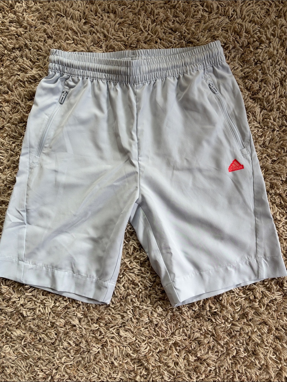 NWT adidas Athletic Shorts with Red Logo